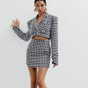 For love & lemons Bonnie crop blazer